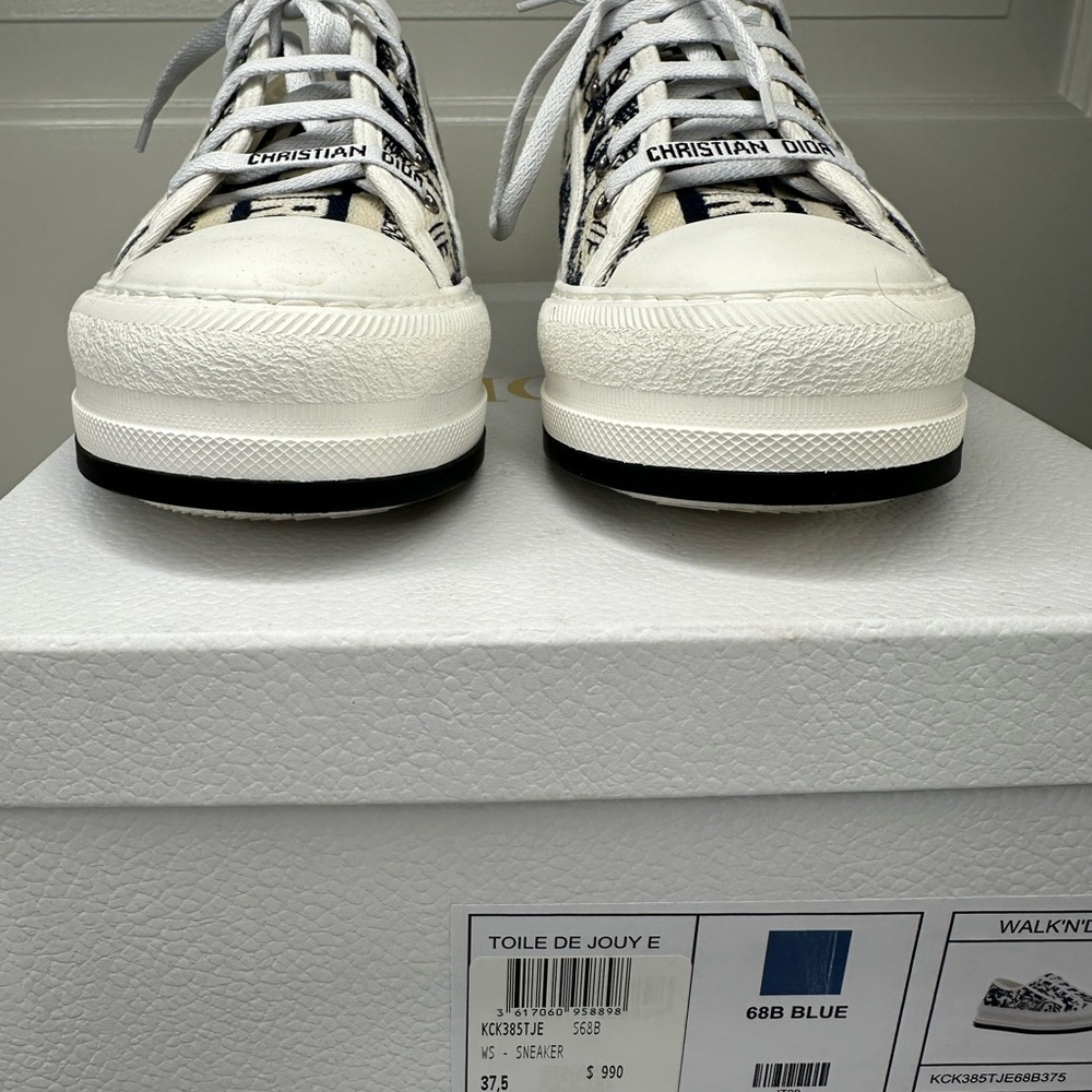 Authentic Dior Women’s platform sneaker size: 37.5 - Picture 2 of 11